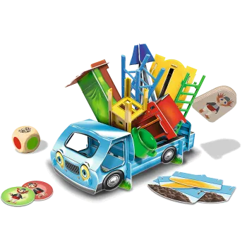 Gra zręcznościowa Przeprowadzka z Rodziną Treflików Trefl 02071