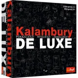Pudełko gry Kalambury de Luxe Trefl z akcesoriami do rozgrywki