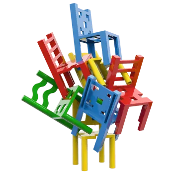 Gra zręcznościowa Krzesła MISTAKOS TREFL 02074