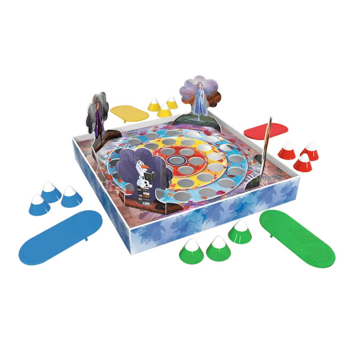 Zestaw rodzinnej gry zręcznościowej Skoczki inspirowany Krainą Lodu 2