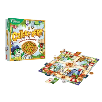Gra planszowa Cztery Sery Rodzina Treflików Trefl 02282