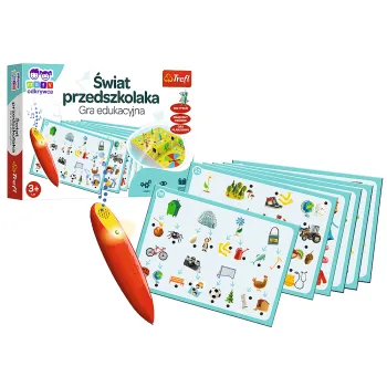 Gra edukacyjna Świat przedszkolaka Magiczny ołówek Trefl 02112