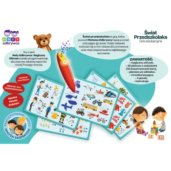 Interaktywna gra rozwijająca umiejętności dla przedszkolaków
