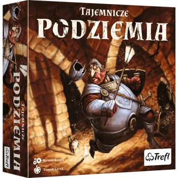 Gra planszowa Tajemnicze Podziemia Trefl w kolorowym pudełku