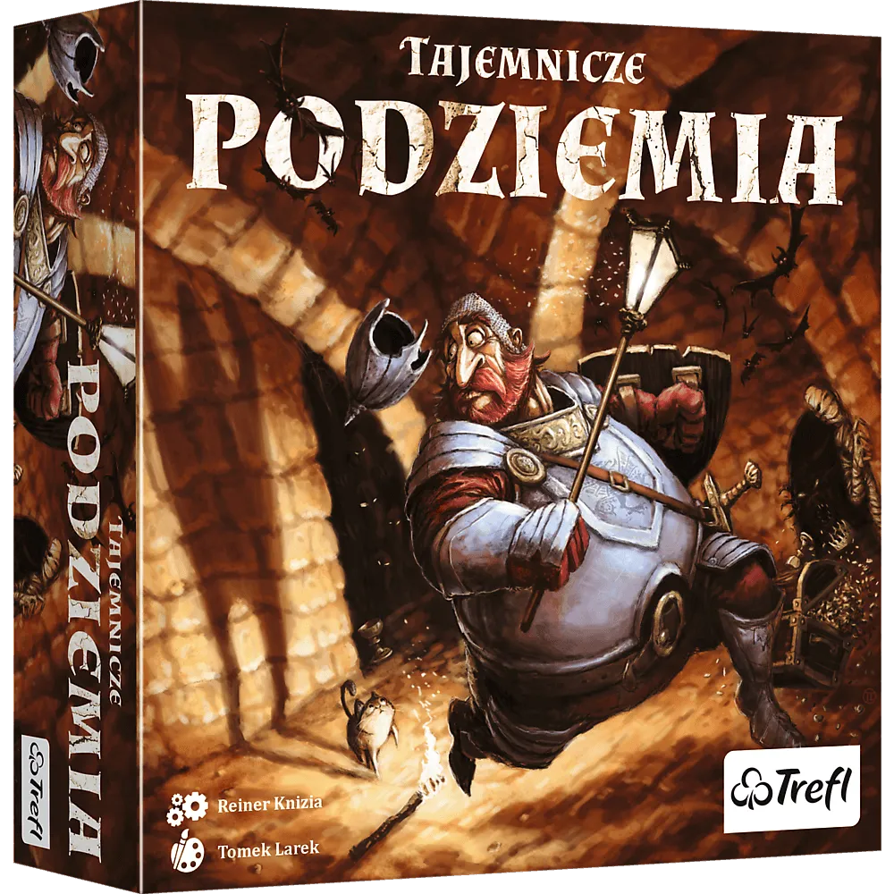 Gra planszowa Tajemnicze Podziemia Trefl w kolorowym pudełku