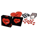 Szczegóły komponentów gry planszowej Ego Love Trefl