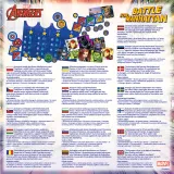 Kolorowa plansza i żetony z Avengersami podczas rozgrywki