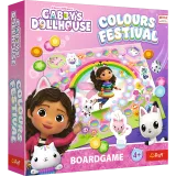 Gra rodzinna Colours Festival Koci Domek Gabi z kolorową planszą