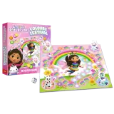 Zestaw do gry rodzinnej Festival Kolorów inspirowany Kocim Domkiem Gabi