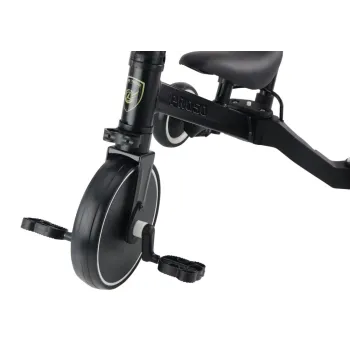 Regulowane siodełko rowerka PRO50 podczas użytkowania przez dziecko