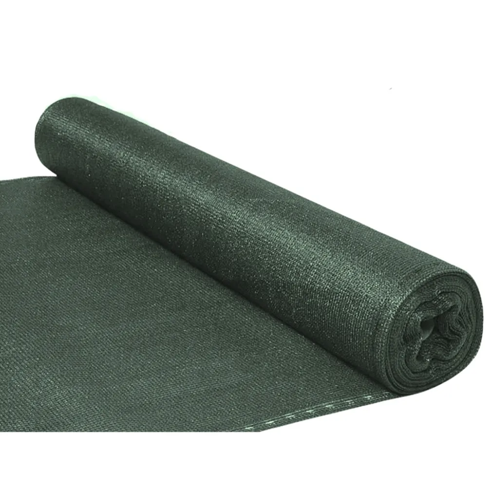 Wytrzymała zielona siatka maskująca chroniąca przed słońcem i wiatrem