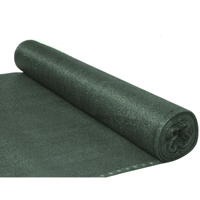 Wytrzymała zielona siatka maskująca chroniąca przed słońcem i wiatrem