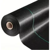 Czarna agrotkanina 70g do walki z chwastami w warzywniku