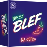 Pudełko gry planszowej Niezły Blef Na Ostro Trefl 02302 z kolorową grafiką