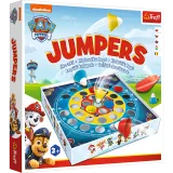 Gra Skoczki Psi Patrol Trefl 01998 z kolorowymi elementami i bohaterami bajki