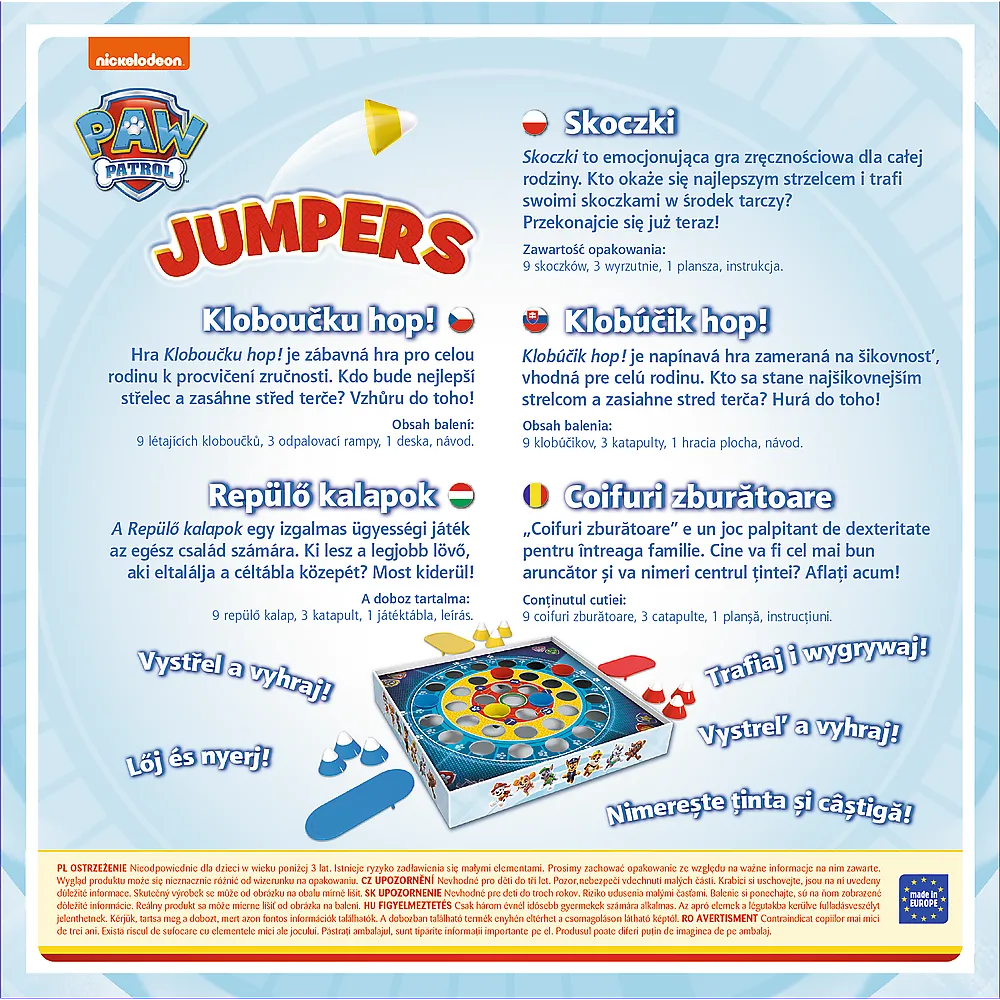 Planszowa gra zręcznościowa Psi Patrol dla całej rodziny od Trefl