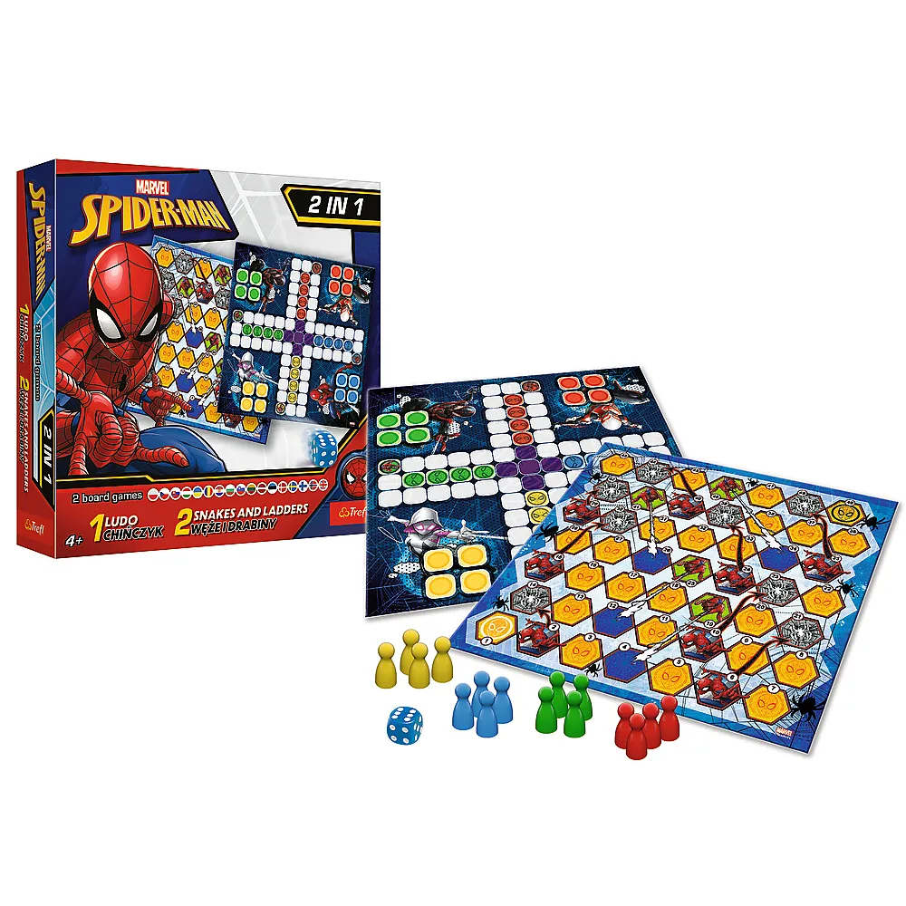 Zestaw planszowy Hero Quest Spidey Spider-Man przygotowany przez Trefl