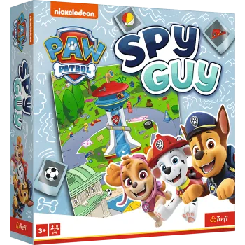 Gra rodzinna Spy Guy Psi Patrol Trefl 02696 na kolorowej planszy