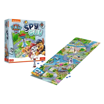 Ilustracja opakowania gry Spy Guy Psi Patrol Trefl 02696
