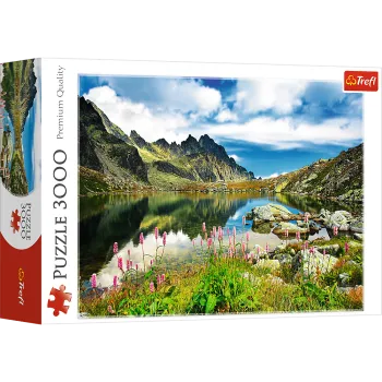 Puzzle krajobrazowe 3000 elementów z widokiem Staroleśniańskiego Stawu