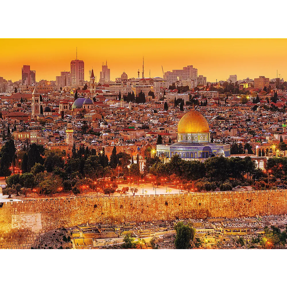 Układanka Trefl Dachy Jerozolimy 3000 części