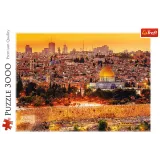 Realistyczny obraz dachów Jerozolimy w puzzlach 3000 elementów