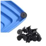 Zestaw 6 kolorowych kamieni równoważnych do ćwiczeń integracji sensorycznej