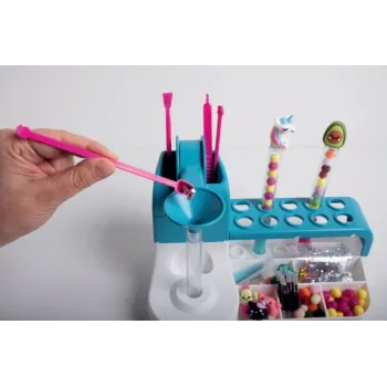 Oryginalny zestaw kreatywny Clementoni Fabryka Długopisów 18780