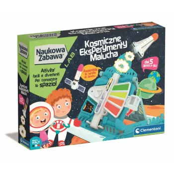 Zestaw do eksperymentów kosmicznych Clementoni dla dzieci od 5 lat