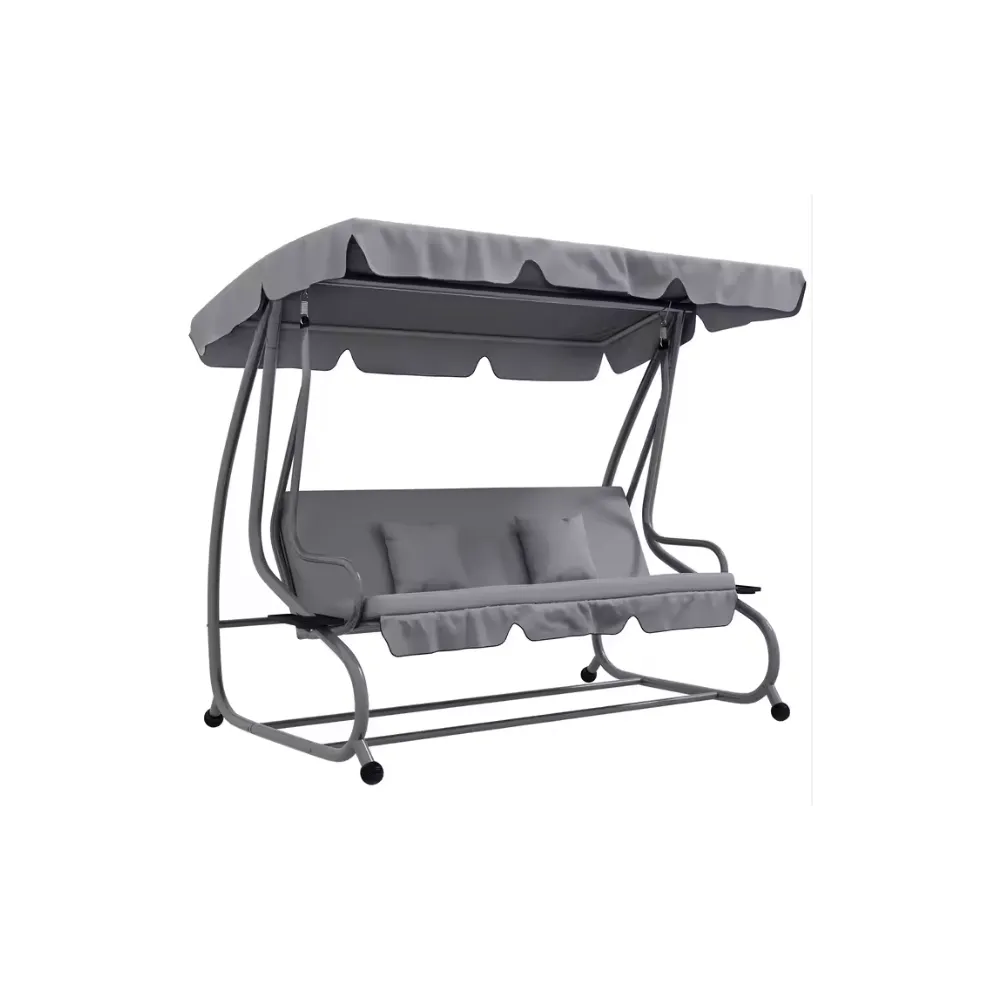 Huśtawka bujana wolnostojąca do ogrodu z miejscem dla czterech osób