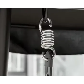 Mebel ogrodowy bujany z poduszkami i regulowanym daszkiem UV