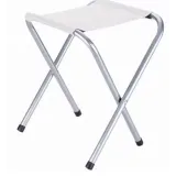 Szary blat oraz srebrny aluminiowy stelaż stołu turystycznego