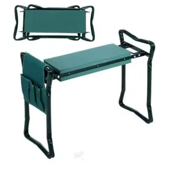 Kompaktowy klęcznik do pielęgnacji roślin w ogrodzie