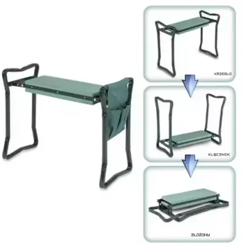 Przybornik ogrodowy z kieszeniami na rękawiczki i narzędzia