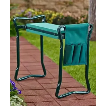 Praktyczny klęcznik z funkcją szybkiego składania i wygodnym siedziskiem