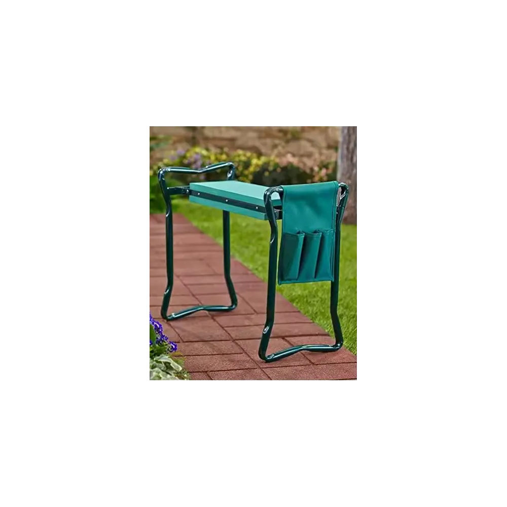 Praktyczny klęcznik z funkcją szybkiego składania i wygodnym siedziskiem