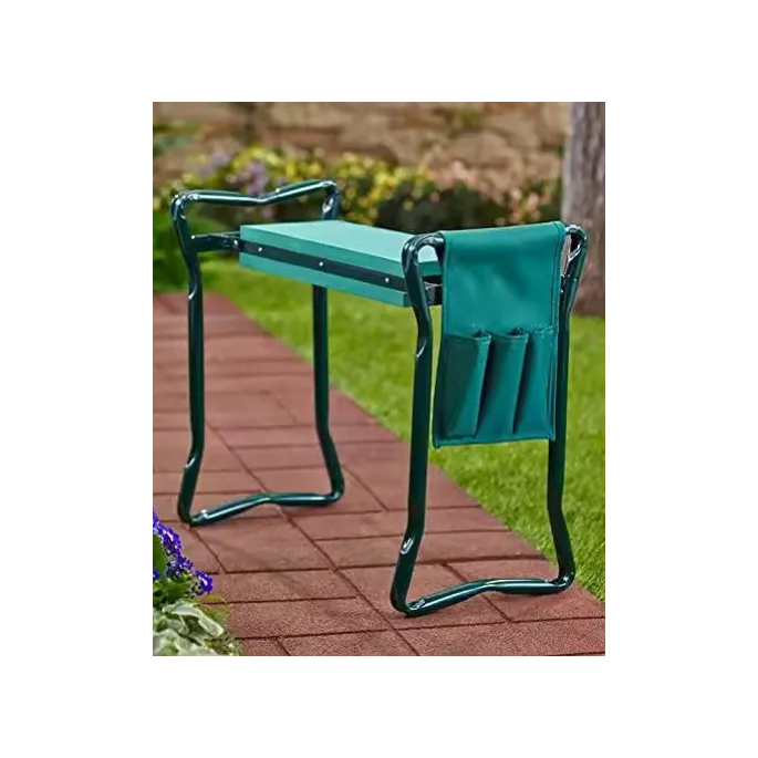 Praktyczny klęcznik z funkcją szybkiego składania i wygodnym siedziskiem