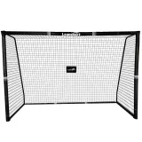 Stabilna stalowa bramka do piłki nożnej z siatką dla dzieci i młodzieży