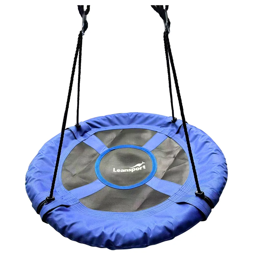 Stalowa huśtawka dziecięca bocianie gniazdo na taras i balkon