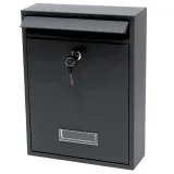 Elegancka skrzynka pocztowa do montażu na ogrodzeniu lub elewacji