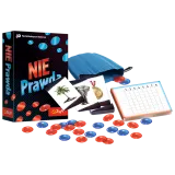 Opakowanie gry NiePrawda Trefl 02797 oraz elementy zestawu