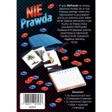 Gracze podczas rozgrywki gry imprezowej NiePrawda Trefl 02797