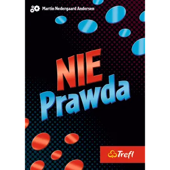 Dynamiczna rozgrywka gry planszowej NiePrawda Trefl 02797 dla dorosłych