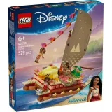 Zestaw LEGO 43270 Kajakowa przygoda Vaiany z łodzią i postaciami Disney