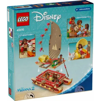 LEGO 43270 DISNEY PRINCESS Kajakowa przygoda Vaiany