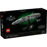 Model LEGO 75405 Star Wars Krążownik Home One na podstawce z tabliczką
