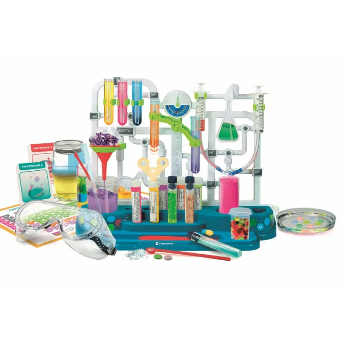 Kompletny zestaw Super Chemia do nauki przez zabawę w domu