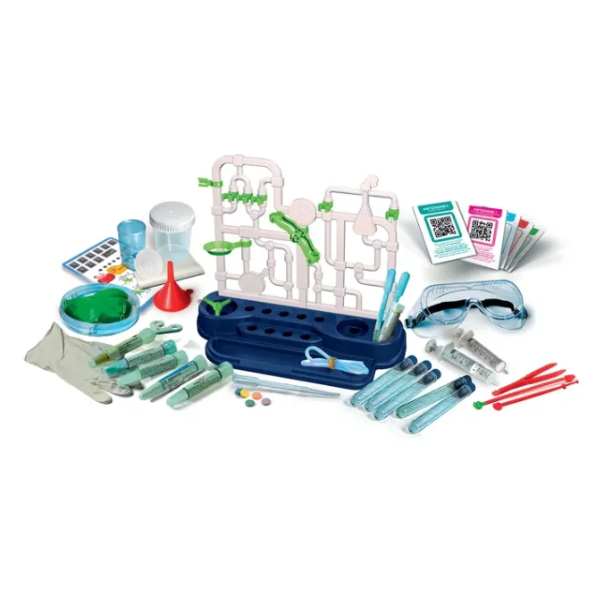 Akcesoria i substancje do eksperymentów chemicznych dla młodych odkrywców