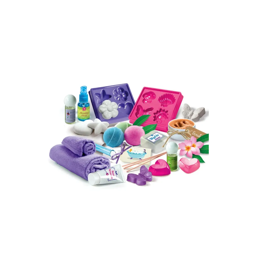 Kreatywny zestaw dla dzieci do tworzenia kul do kąpieli i mydełek