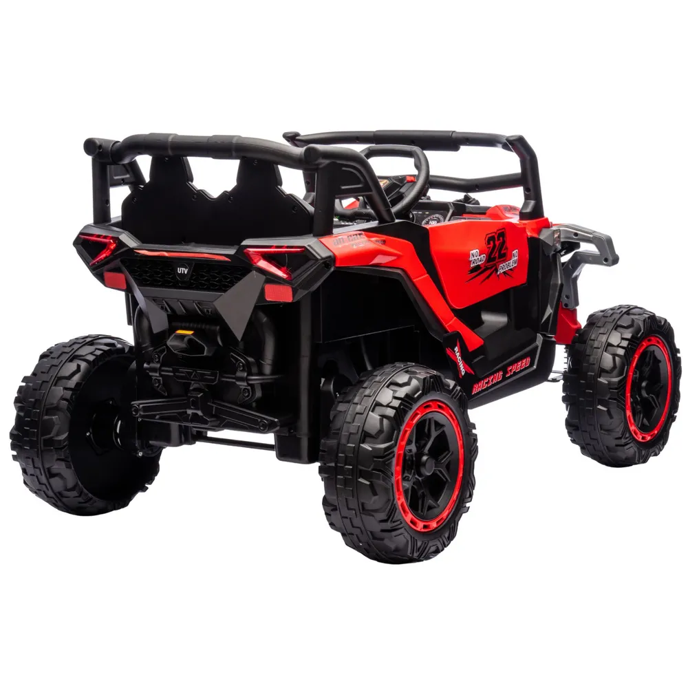 Pojazd na akumulator M1 4x4 Czerwony